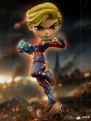Iron Studios, Mini Co. - Marvel - Avengers, End Game - Captain Marvel (18cm)