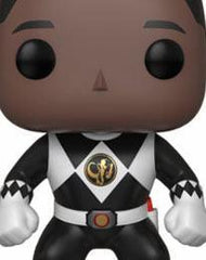 Funko Pop! Television - Power Rangers Black Ranger (No Helmet) Zack (672) Figurines