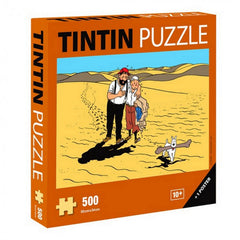 Tintin / Kuifje - Puzzle Puzzel The Land Of Thirst (500 Pieces) + Poster
