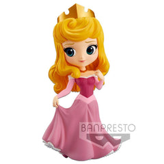 Q Posket Characters - Disney Sleeping Beauty Princess Aurora (Pink Dress)