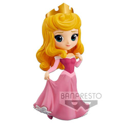 Q Posket Characters - Disney Sleeping Beauty Princess Aurora (Pink Dress)