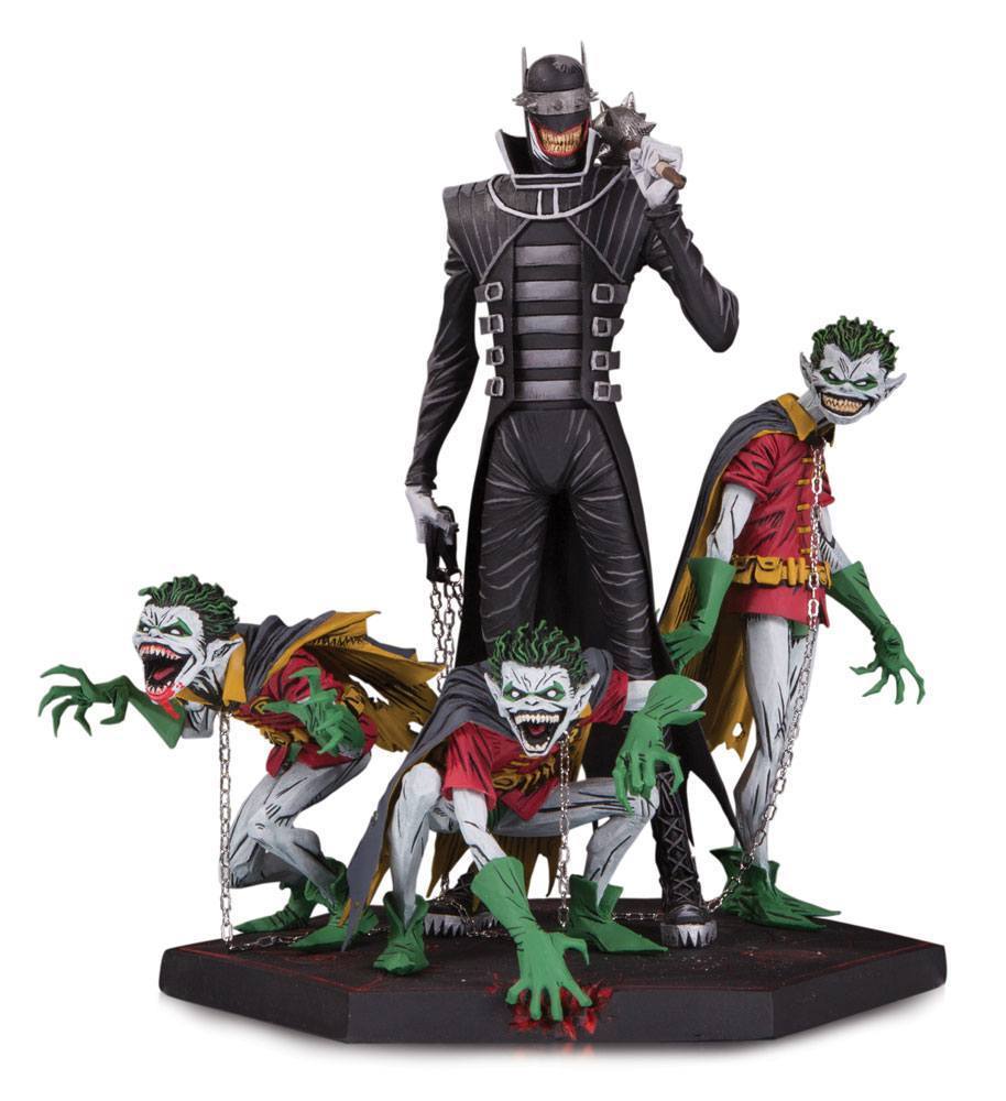 Dc Collectibles - Dark Nights Metal Deluxe Batman Who Laughs & Robin Minions (21 Cm) Figurines
