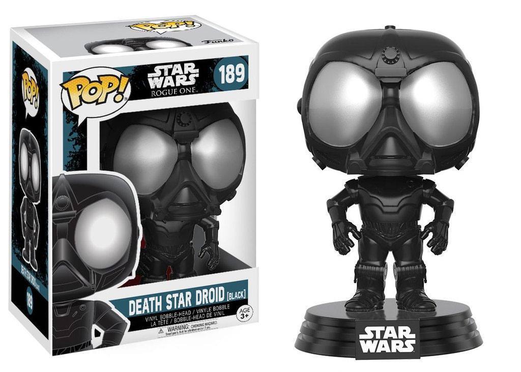 Funko Pop! Star Wars - Rogue One Death Droid (Black) (189) Figurines