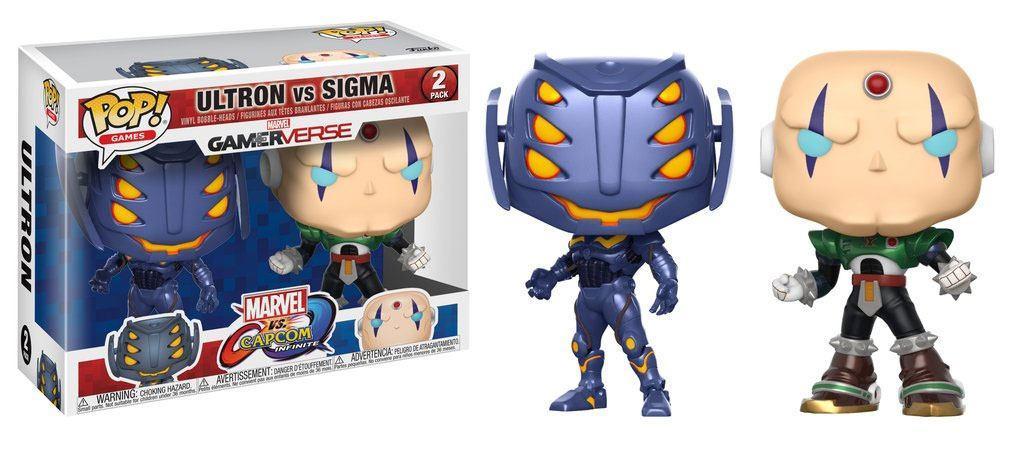 Funko Pop! Games - Marvel Vs Capcom Infinite Ultron Sigma (2 Pack) Figurines