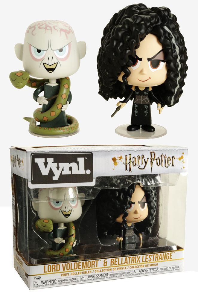 Funko Vynl - Harry Potter Lord Voldemort & Bellatrix Lestrange Figurines