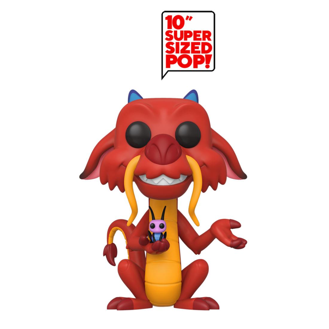 Funko Pop! Disney - Mulan Mushu W/ Cricket 10 (632) Figurines