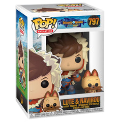 Funko POP! Animation - Monster Hunter, Stories - Lute & Navirou (797)