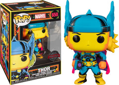 Funko POP! Marvel - Marvel Black Light - Thor (650) Exclusive