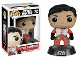 Funko Pop! Star Wars - The Force Awakens Poe Dameron (No Helmet) (72) Exclusive Figurines