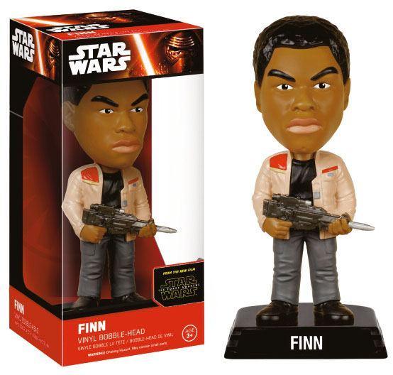 Funko Wacky Wobblers Bobble-Head - Star Wars The Force Awakens Finn Figurines