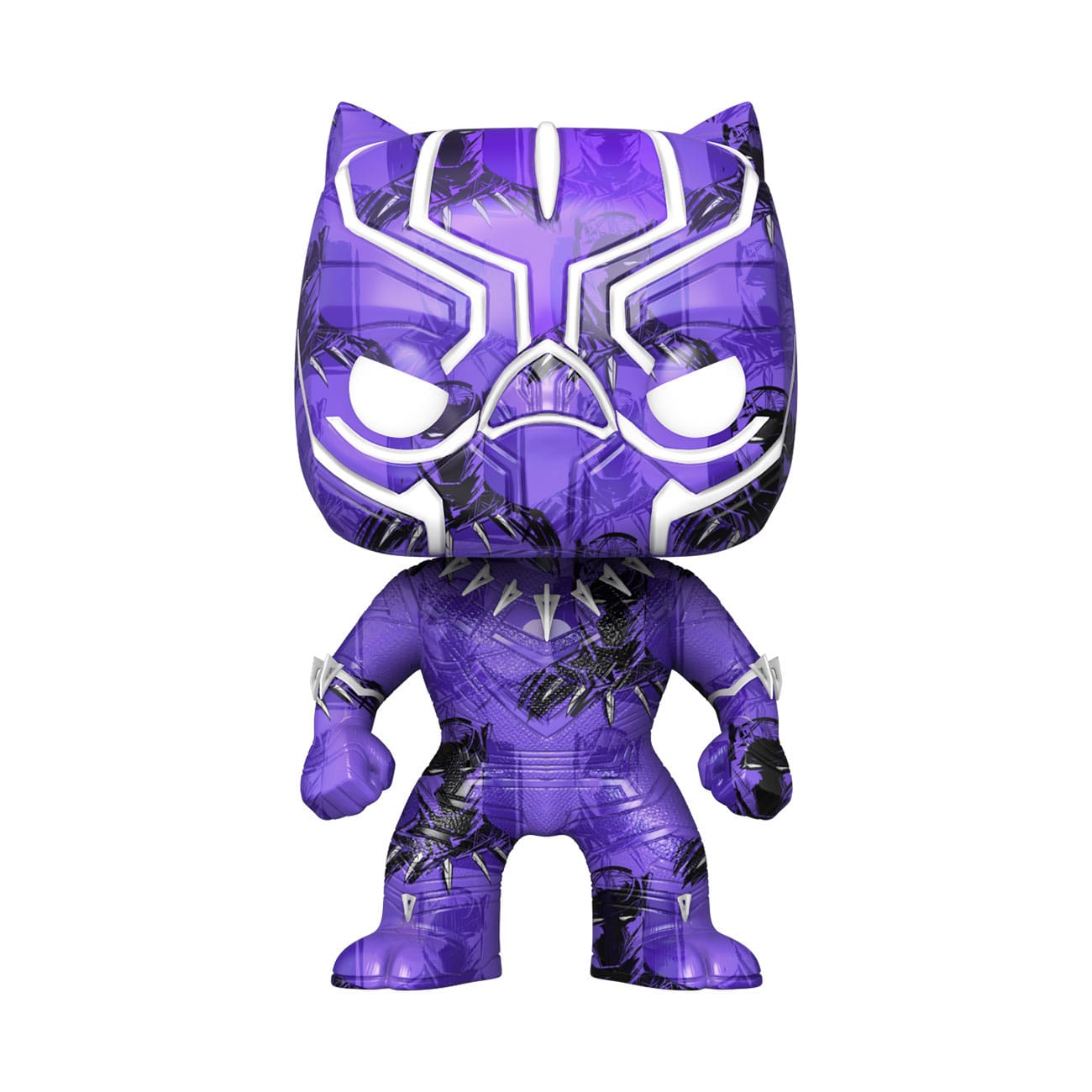 Funko POP! Art Series - Marvel, Black Panther - Black Panther (incl. Hard Protector) (72) Exclusive