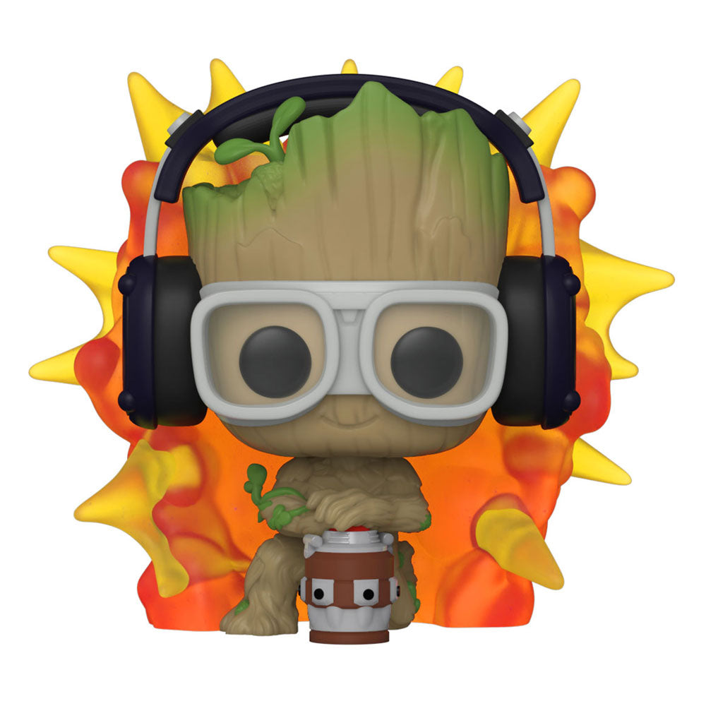 Funko POP! Marvel - I am Groot - Groot w/ Detonator (1195)