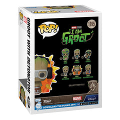 Funko POP! Marvel - I am Groot - Groot w/ Detonator (1195)