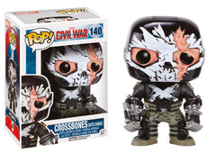 Funko Pop! Marvel - Captain America Civil War Crossbones (Battle Damage) (140) Exclusive Figurines