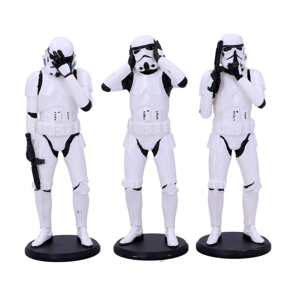 Nemesis Now - Star Wars Three Wise Stormtroopers (3Pack) (14 Cm) Figurines
