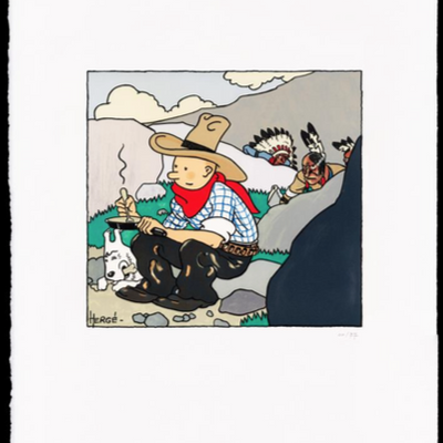 Tintin / Kuifje : Lithographique / Lithografie