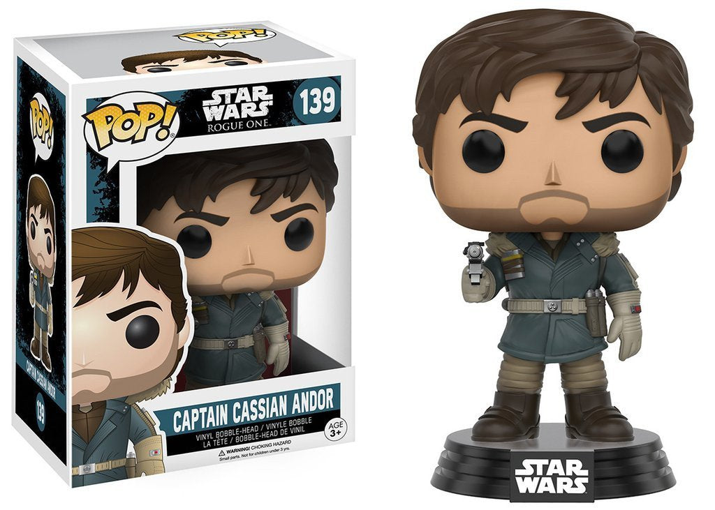 Funko Pop! Star Wars - Rogue One Captain Cassian Andor (139) Figurines