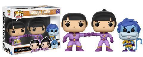 Funko Pop! Heroes - Super Wonder Twins (Exclusive) (3 Pack) Figurines