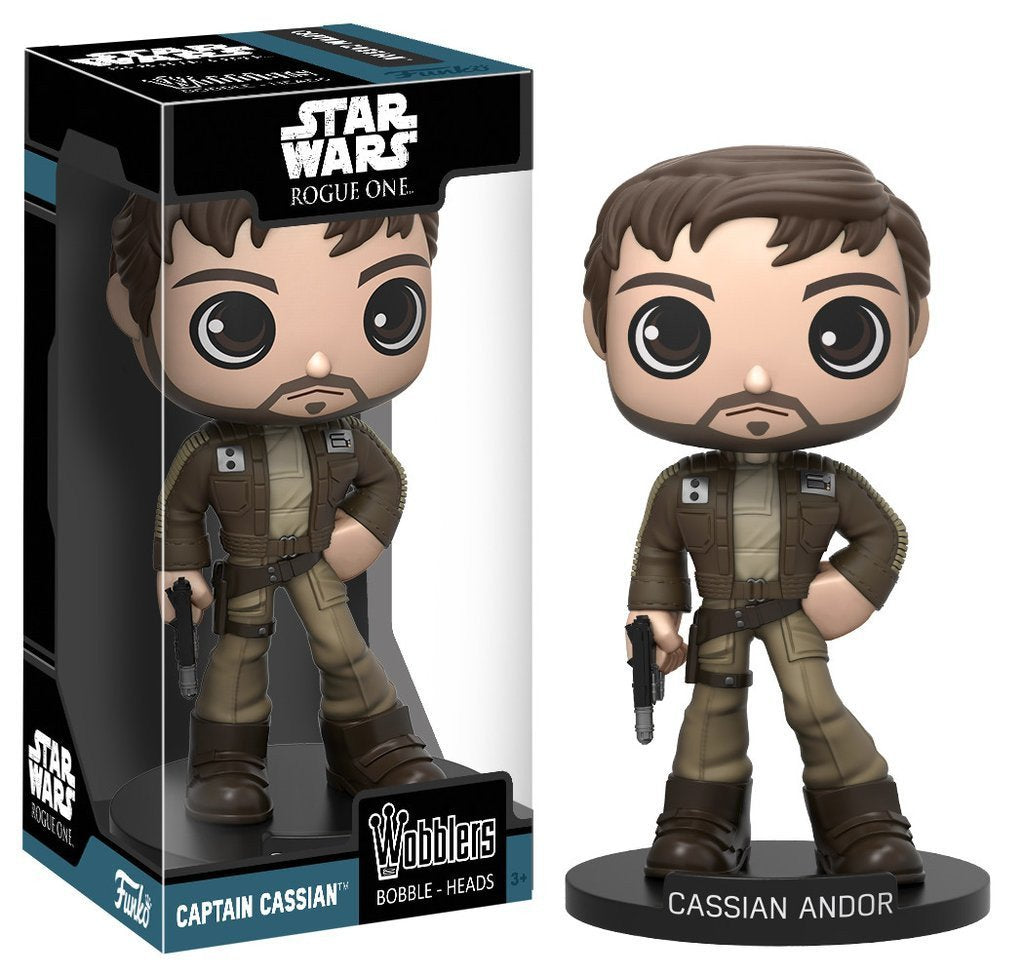 Funko Wobblers Vinyl Bobble-Head - Star Wars Rogue One - Figure Captain Cassian