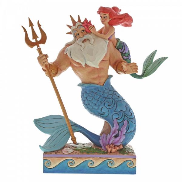 Disney Traditions - The Little Mermaid - Ariel & King Triton "Daddy's Little Princess" (25 cm)