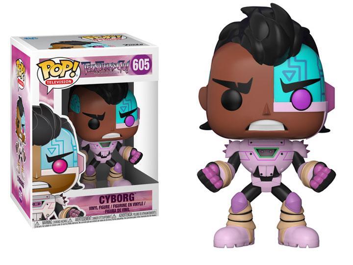 Funko Pop! Television - Teen Titans Go! (The Night Begins To Shine) Cyborg (605) Figurines