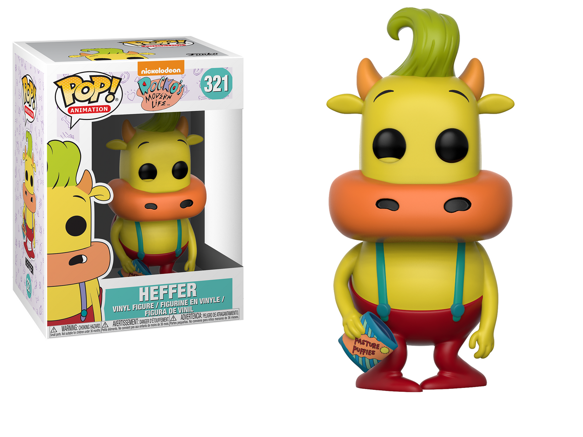Funko Pop! Animation - Rockos Modern Life Heffer (321) Figurines