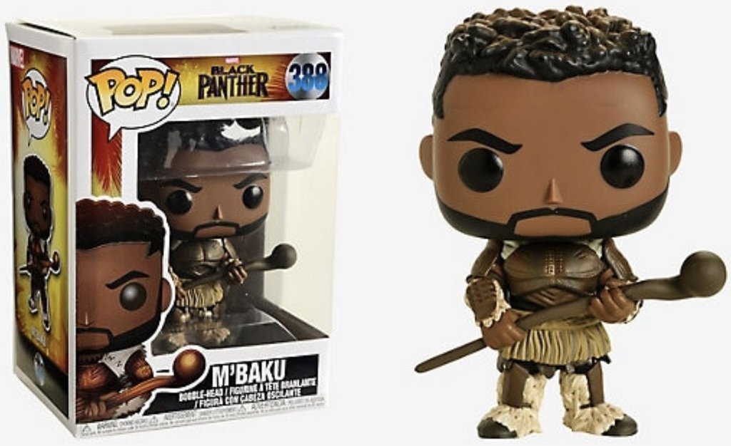Funko Pop! Marvel - Black Panther Mbaku (388) Figurines