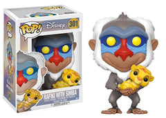 Funko Pop! Disney - The Lion King Rafiki With Simba (301) Figurines