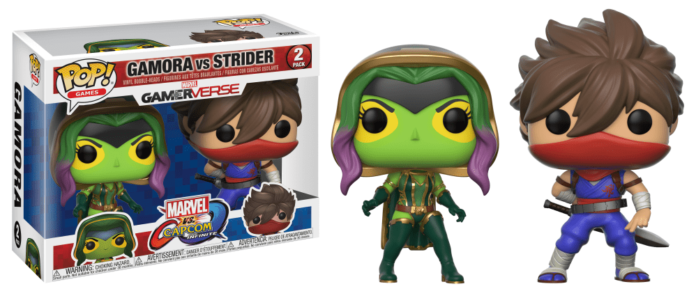 Funko Pop! Games - Marvel Vs Capcom Infinite Gamora Strider (2Pack) Figurines