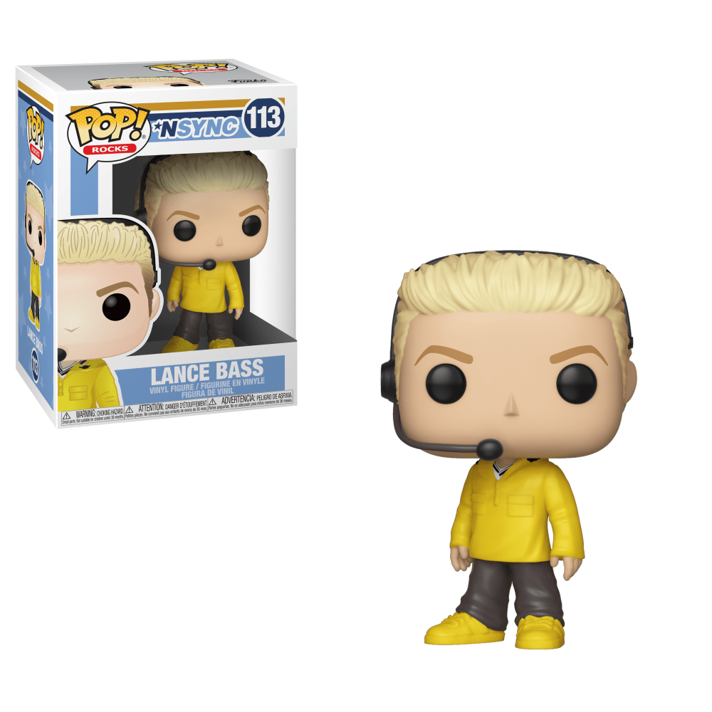 Funko Pop! Rocks - Nsync Lance Bass (113) Figurines