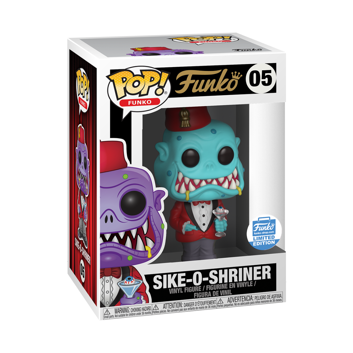 Funko Pop! - Shop Spastik Plastik Sike-O-Shriner (Teal) (05) Exclusive Figurines