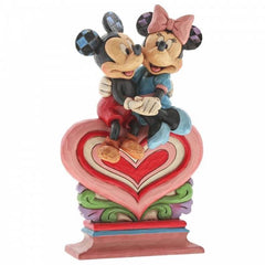 Disney Traditions - Mickey Mouse - Mickey Mouse & Minnie Mouse "Heart of Heart" (22 cm)