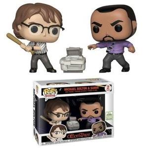 Funko Pop! Movies - Office Space Michael Bolton & Samir (Eccc 2009) (2Pack) Exclusive Figurines