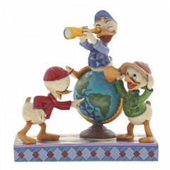 Disney Traditions - The Duck Tales - Huey, Dewey & Louie "Navigating Nephews" (17cm)
