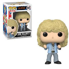 Funko Pop! Rocks - Def Leppard Joe Elliott (147) Figurines
