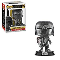 Pop! Star Wars - Knight Of Ren (Arm Cannon) (Hematite Chrome) (334) Figurines