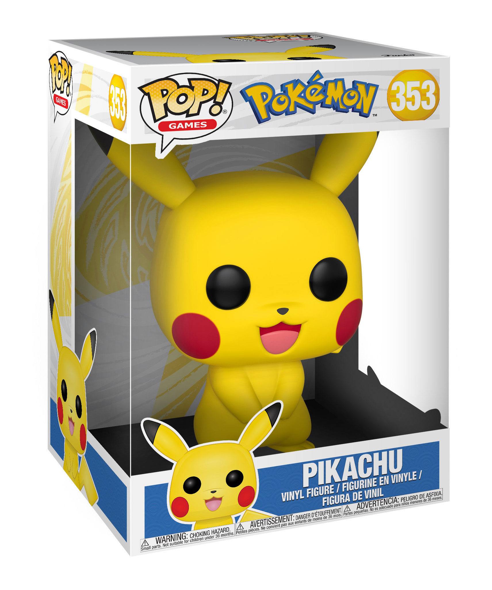 2026_Funko POP! Games - Pokemon - Pikachu 10" (353) (25cm)