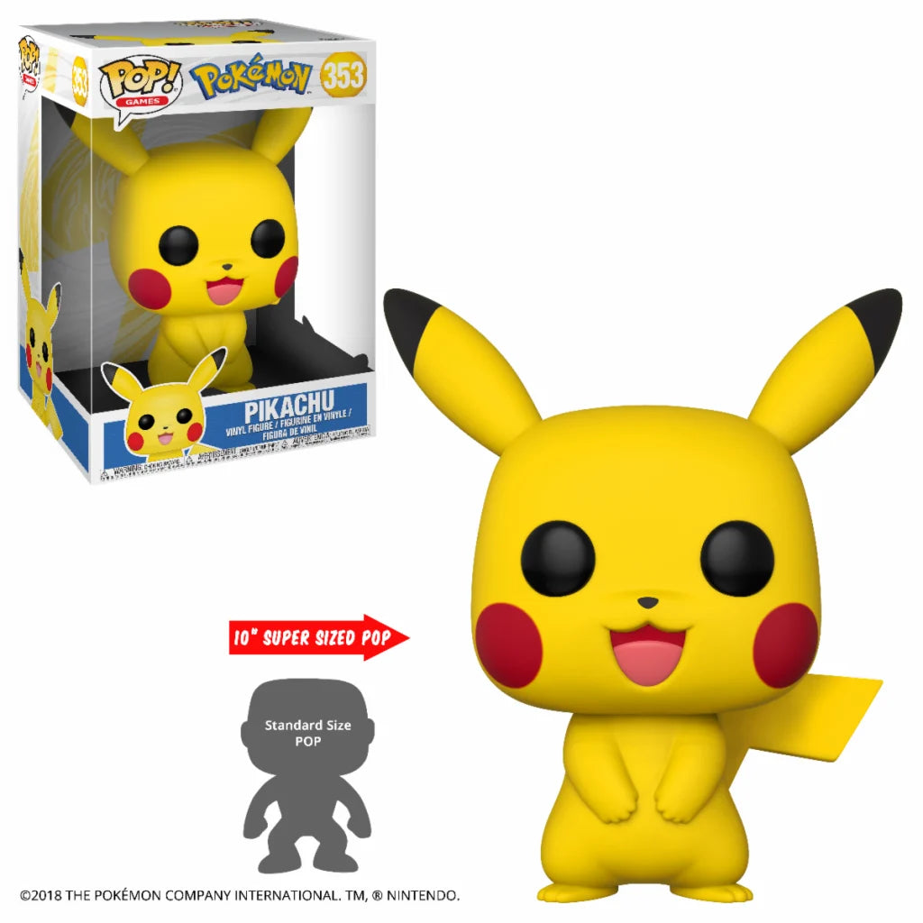 2026_Funko POP! Games - Pokemon - Pikachu 10" (353) (25cm)