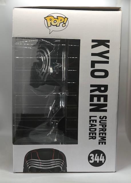 Funko POP! Star Wars - Rise of Skywalker (Episode 9) - Kylo Ren Supreme Leader  10" (GITD) (344) DAMAGED PACKAGING