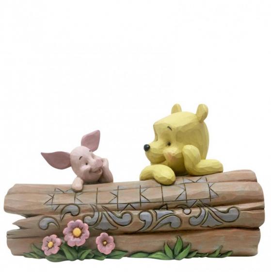DISNEY TRADITIONS Figure - Winnie the Pooh - Winnie the Pooh & Piglet "Truncated Conversation" (10cm)