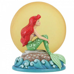 DISNEY TRADITIONS Figure - The Little Mermaid - Ariel w/ Light up Moon "Mermaid by Moonlight" (19cm)
