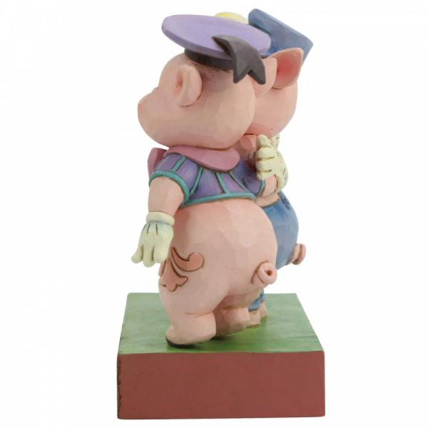 Disney Traditions - The Three Little Pigs - Silly Symphony Three Little Pigs "Squealing Siblings" (12 cm)