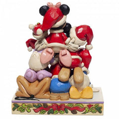 Disney Traditions - Mickey Mouse - Mickey & Friends "Piled High with Holiday Cheer" (15 cm)