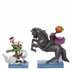 Disney Traditions - The Legend of Sleepy Hollow - Headless Horseman & Ichabod Crane "Heads Up, Ichabad!" (18 cm)