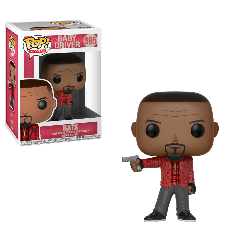 Funko POP! Movies - Baby Driver - Vinyl Figure Bats (595)