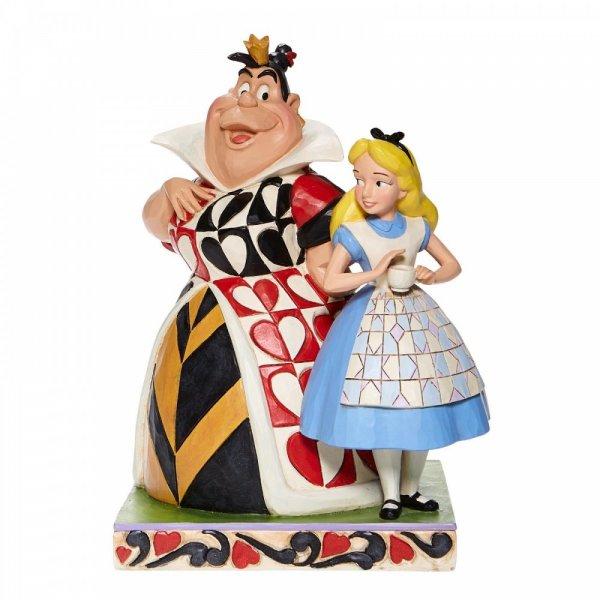 Disney Traditions - Alice in Wonderland - Alice and the Queen of Hearts "Chaos & Curiosity" (21cm)