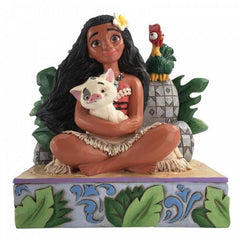 Disney Traditions - Moana - Moana w/ Pua & Hei Hei "Welcome to Motunui" (19 cm)