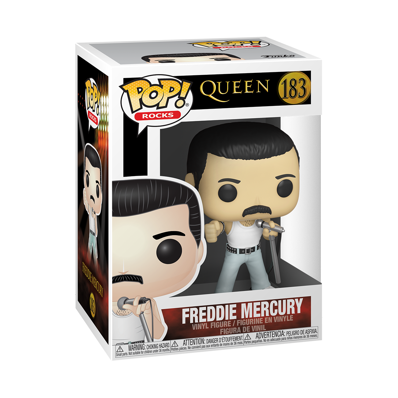 Funko POP! Rocks - Queen - Freddie Mercury (Radio Gaga 1985) (183)