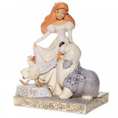 Disney Traditions - The Little Mermaid White Woodland Ariel Spirited Siren (20Cm) Figurines