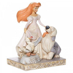 Disney Traditions - The Little Mermaid White Woodland Ariel Spirited Siren (20Cm) Figurines
